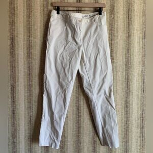 Anne Klein Pants Jeans White Women Size 6 Casual Skinny Formal Bottoms